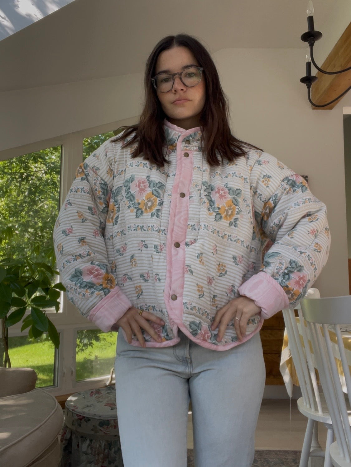 Blanket jacket - Rosebud