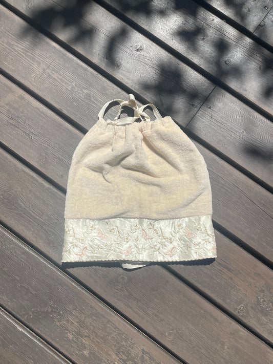 Towel top - Dainty butterfly