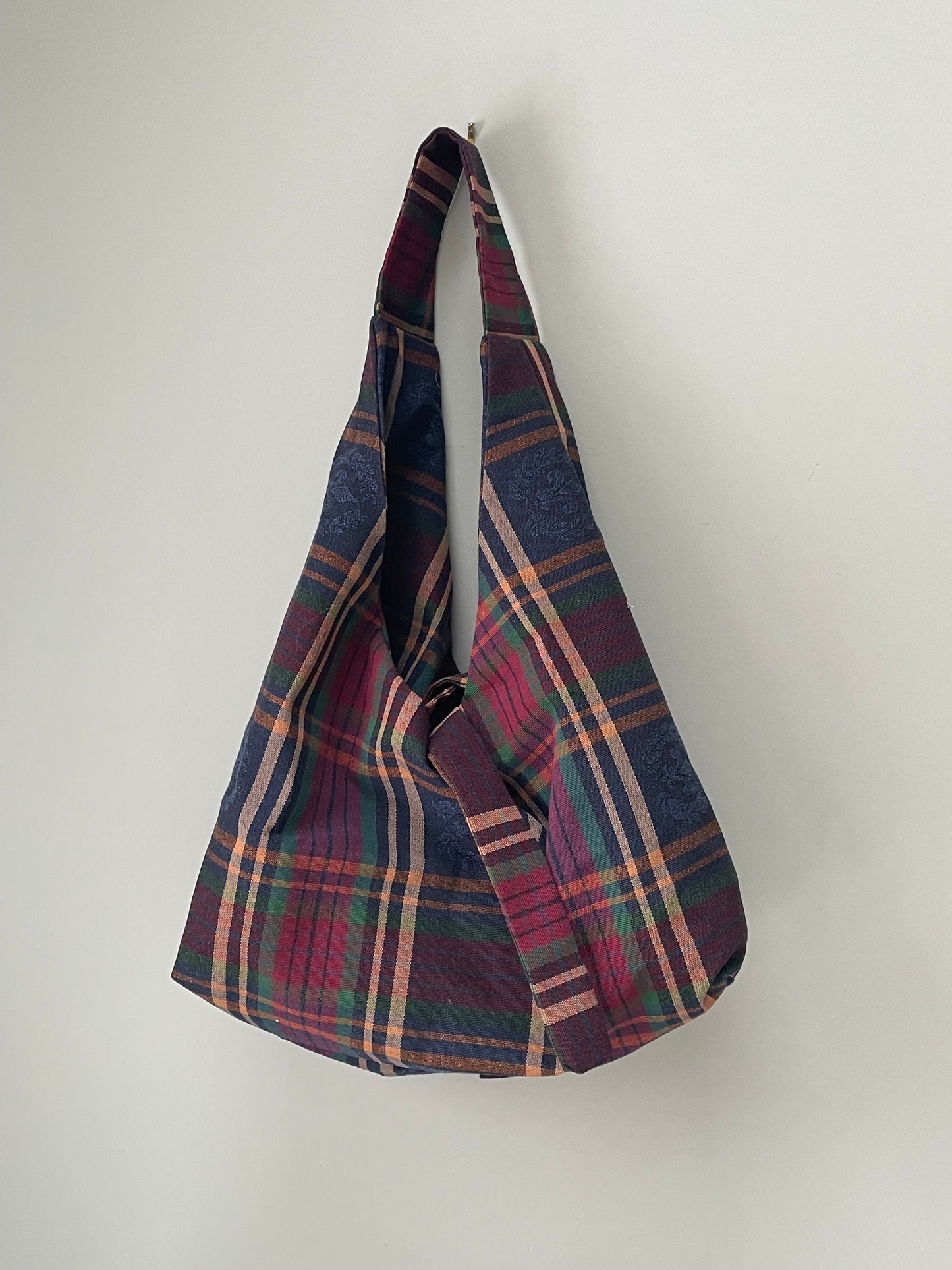 Slouch bag - Preppy plaid