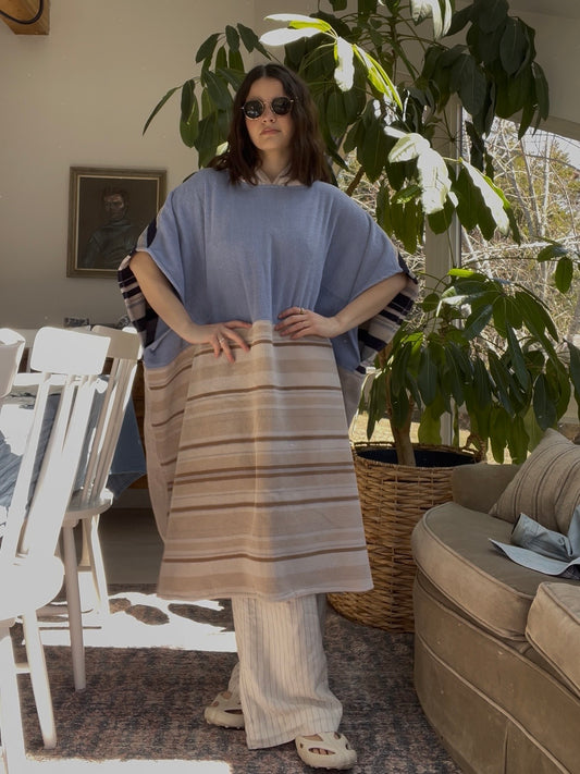 Towel poncho - Silvermist