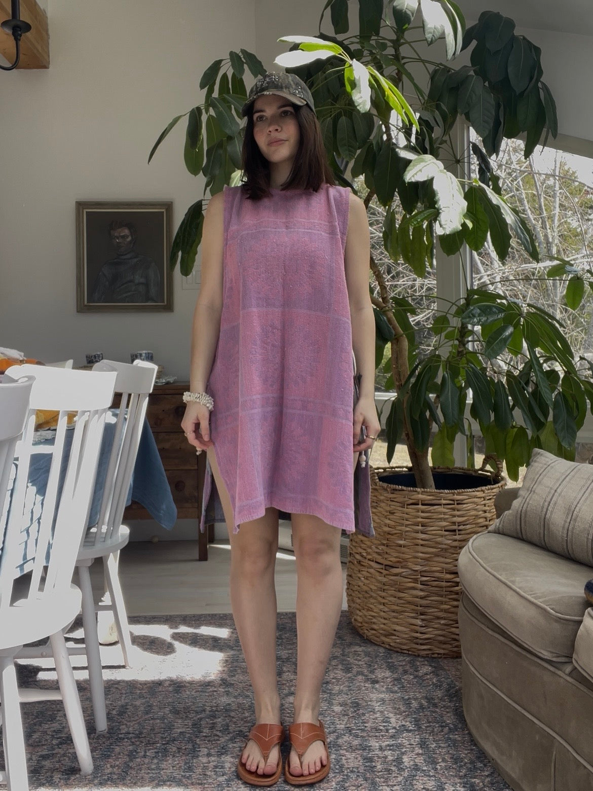 Towel coverup - Mulberry