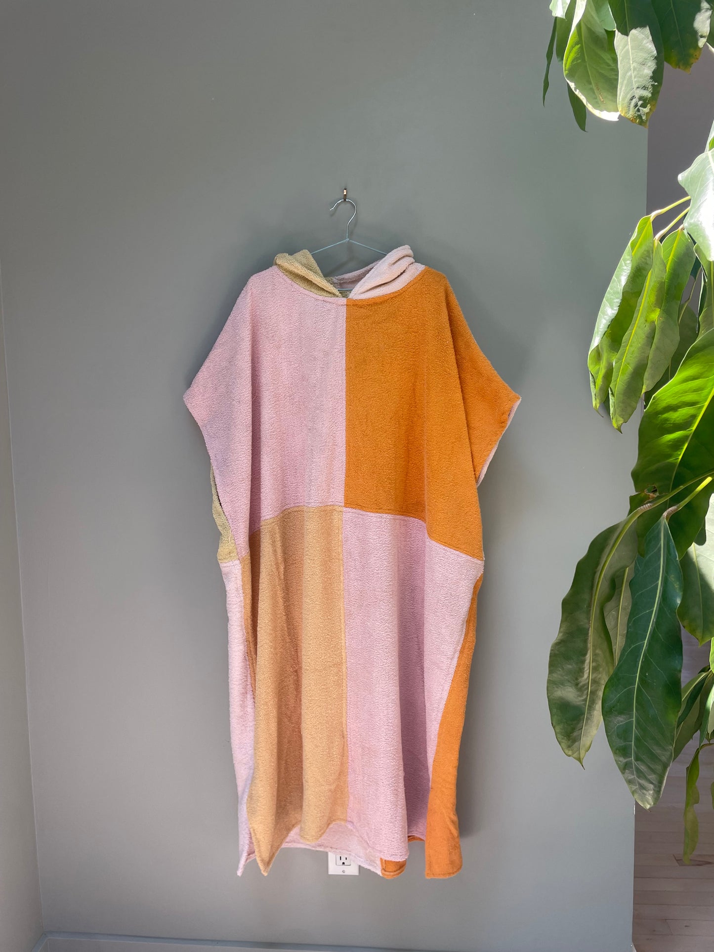 Towel poncho - sunset