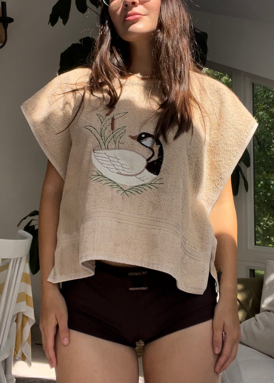 Towel poncho - Ducky