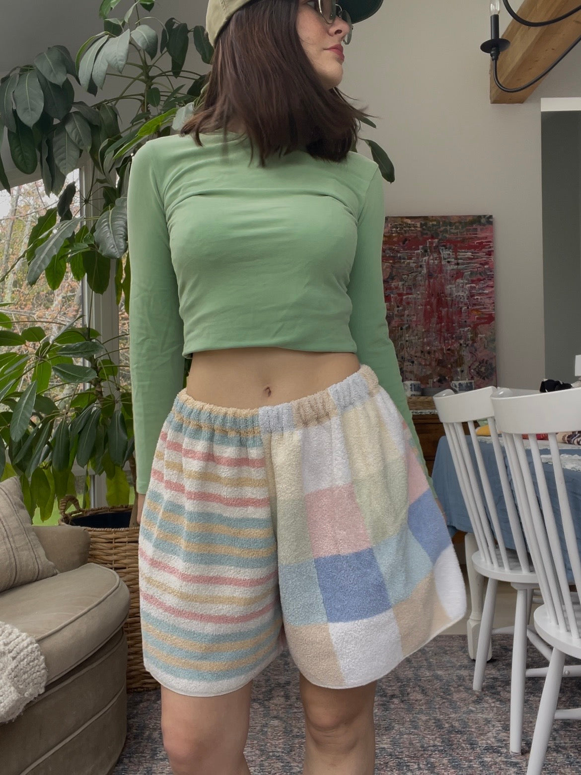 Towel short - Rosewood