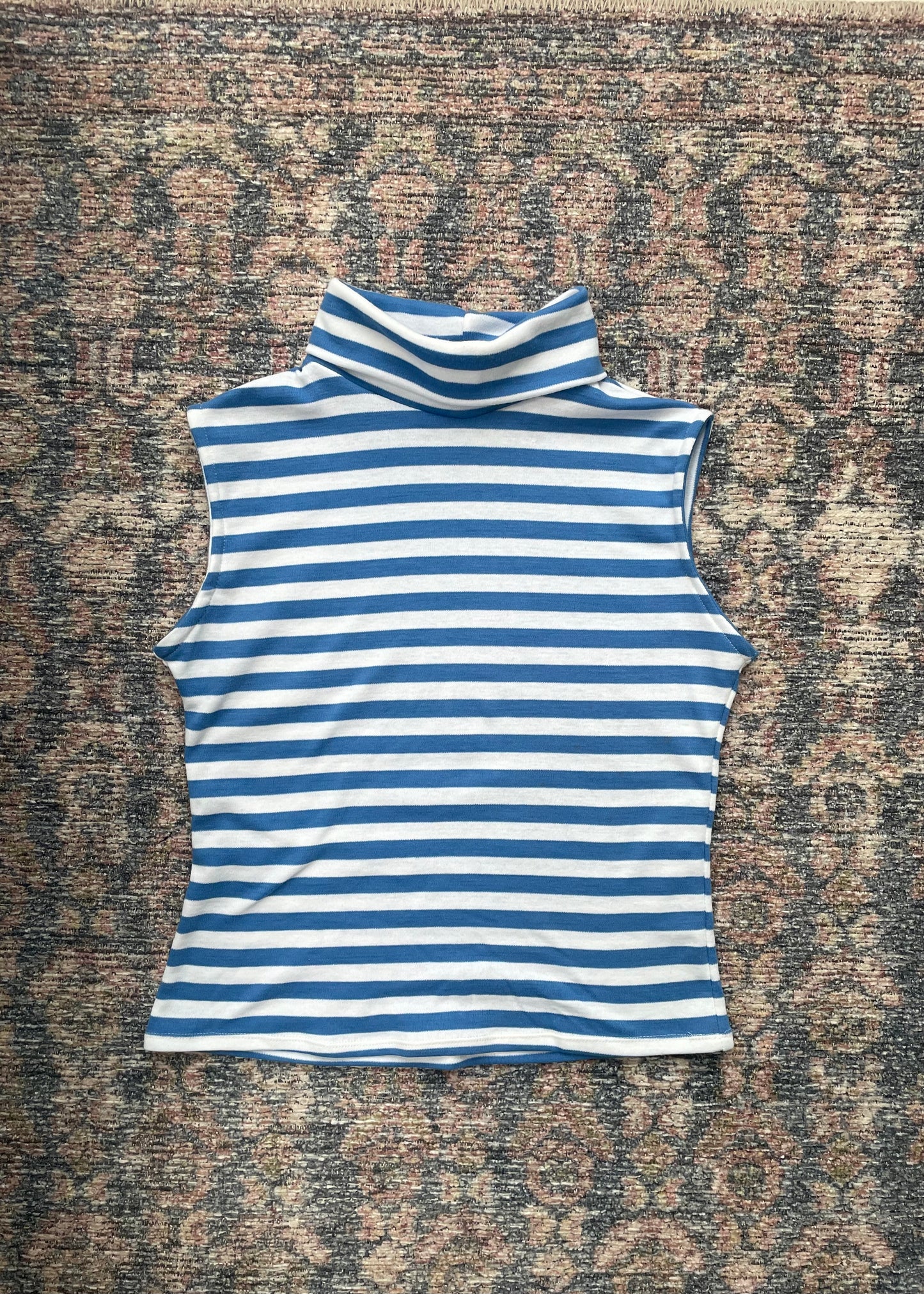 Striped knit tank