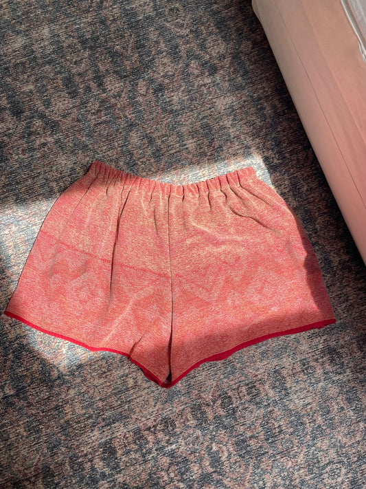 Towel short - Red