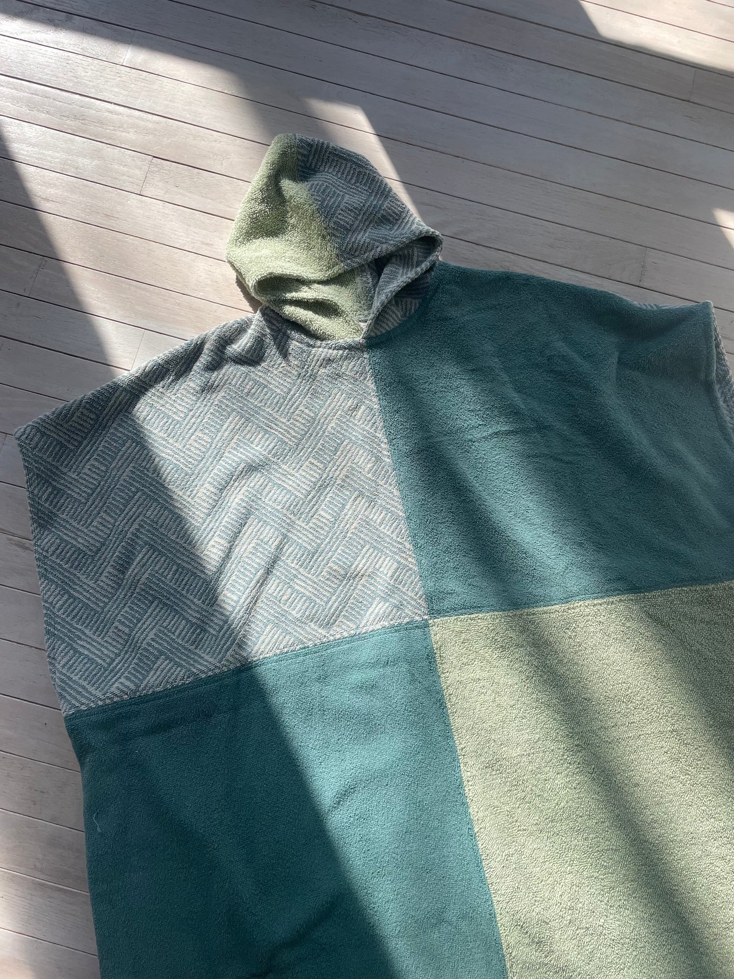 Towel poncho - Sage
