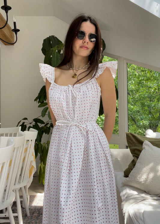 Red Polka dress
