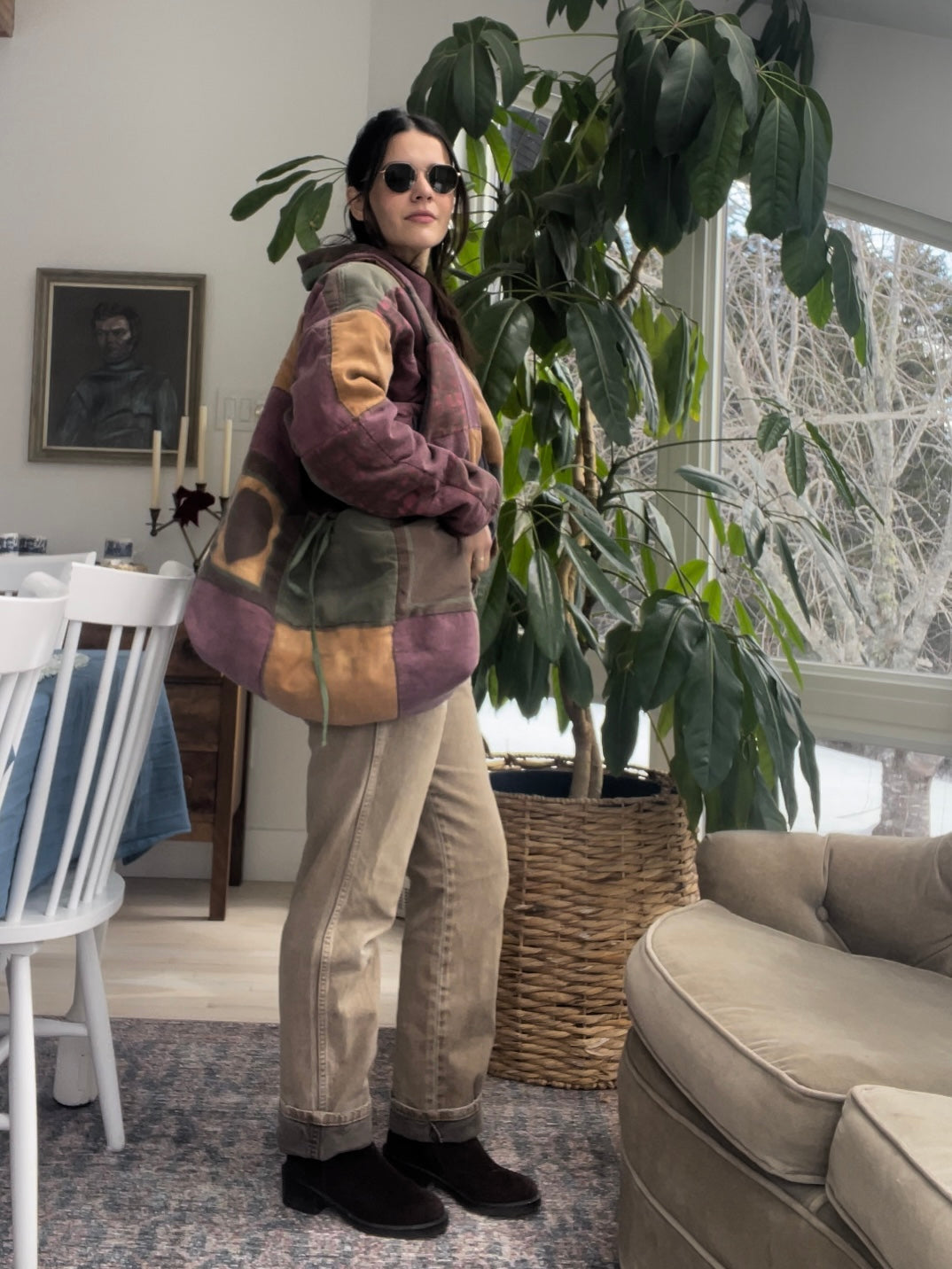 Blanket jacket - Pear