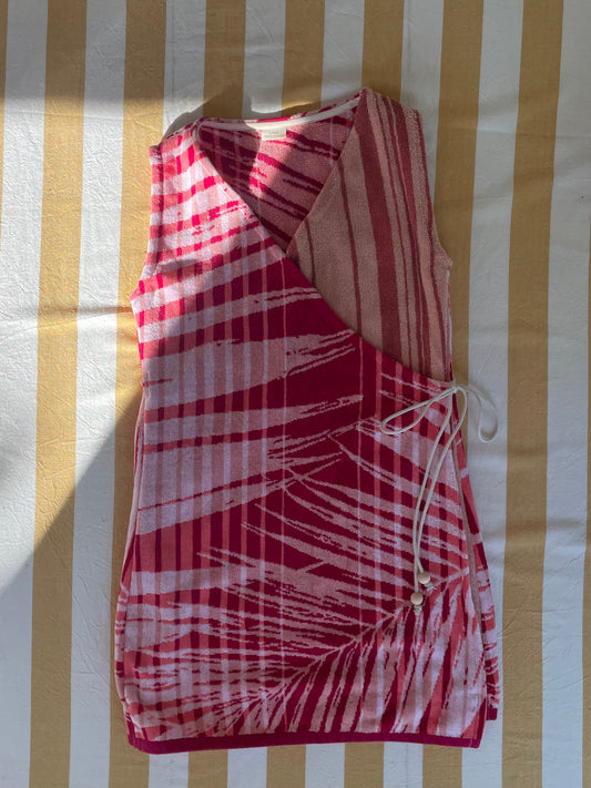 Towel dress - Raspberry