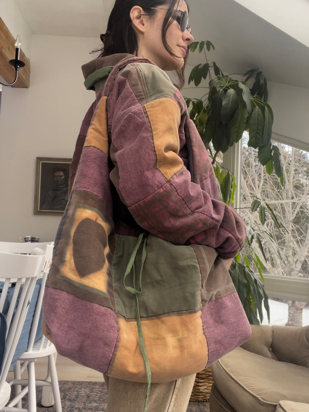 Blanket jacket - Pear