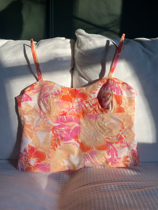 Hibiscus corset
