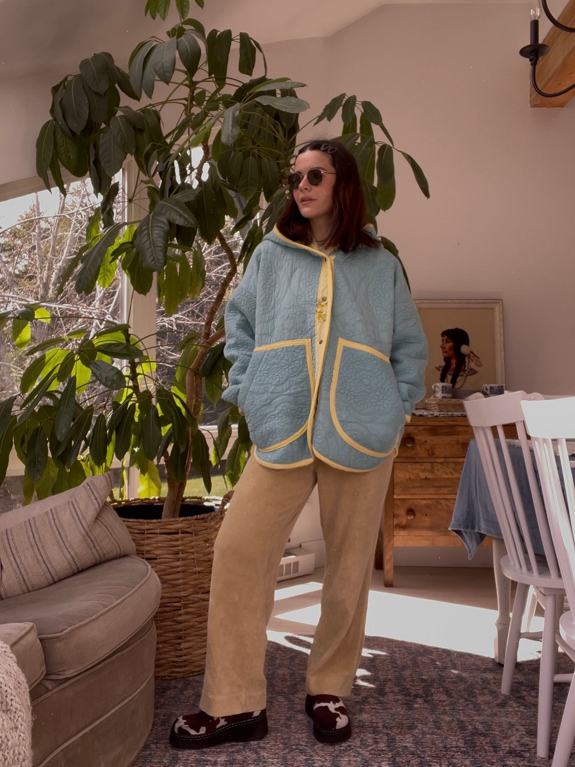 Blanket jacket - Sun + Sky