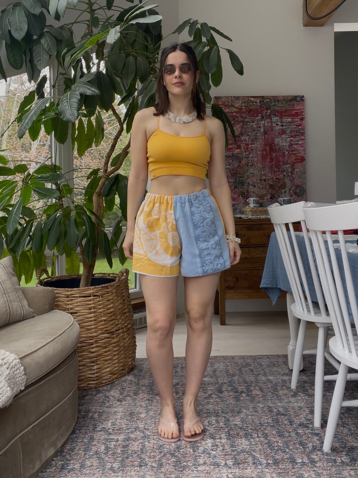 Towel short - Creamsicle