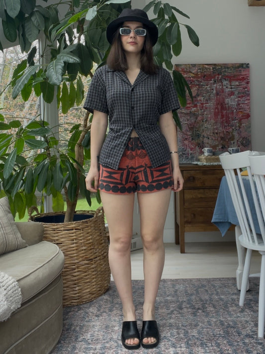 Towel short - Redwood