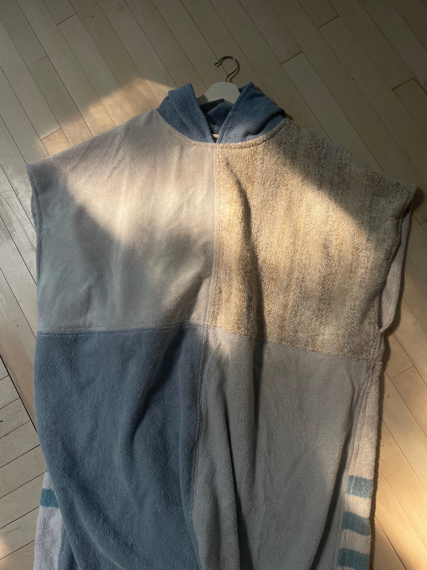 Towel poncho - sailor blue