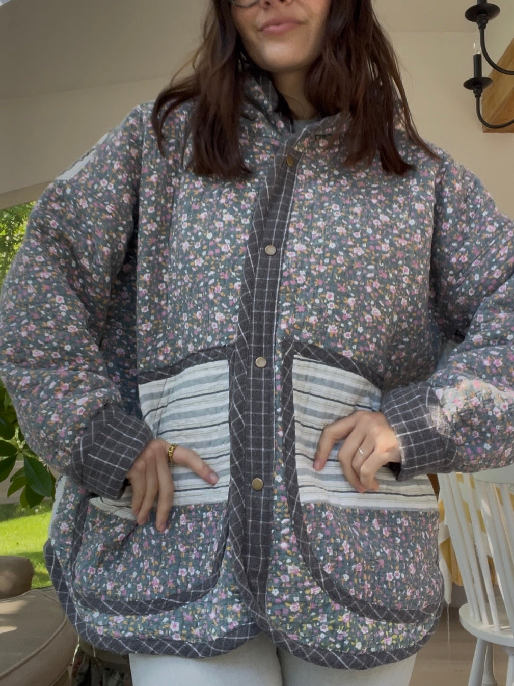 Blanket jacket - Mystic