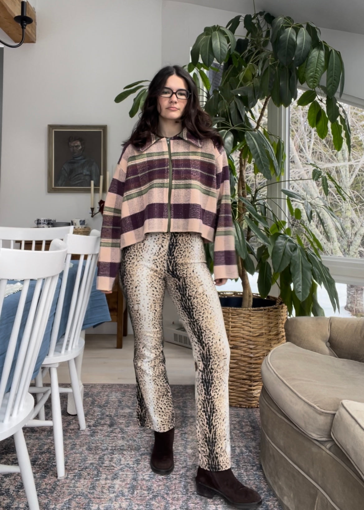 Blanket jacket - Plaid