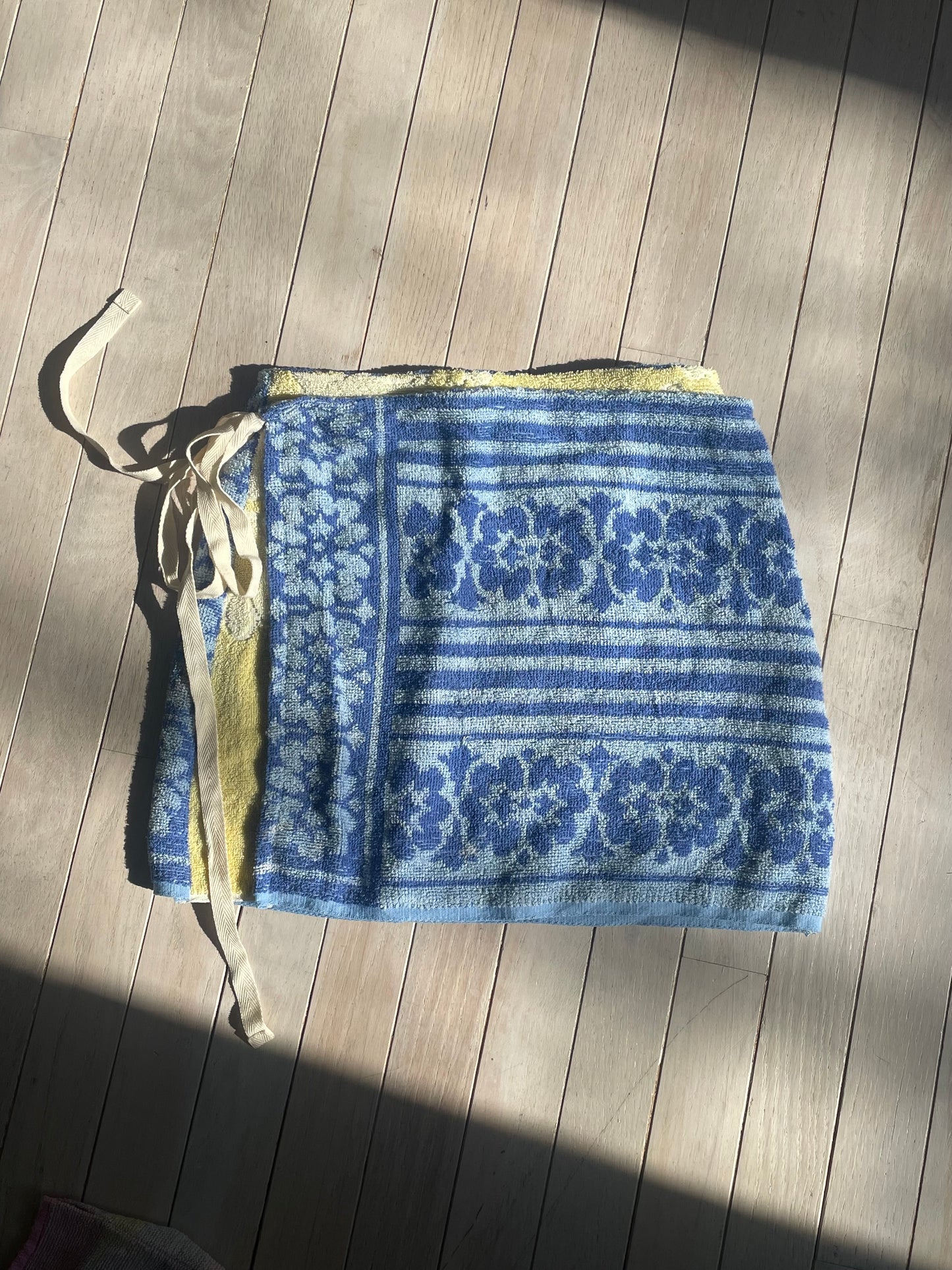 Towel skirt - Cornflower blue