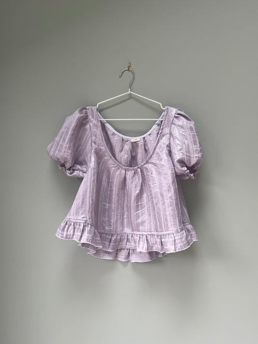Lavender blouse