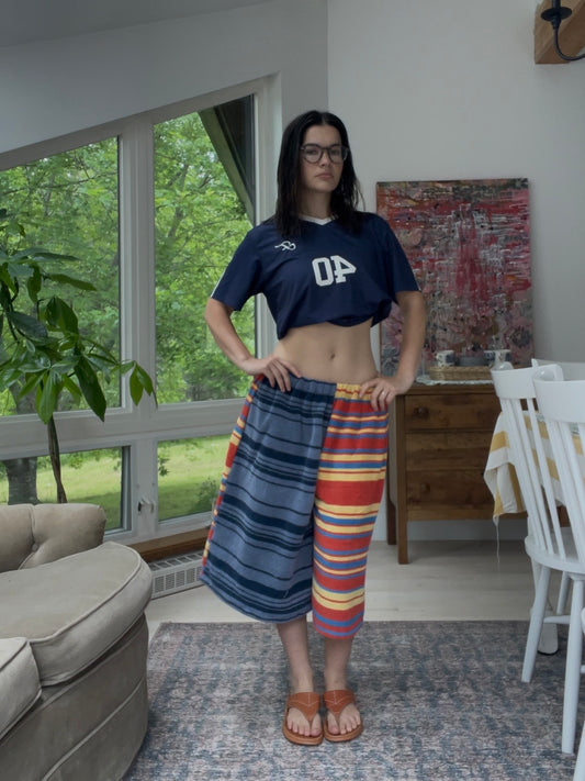 Towel short - Two tone