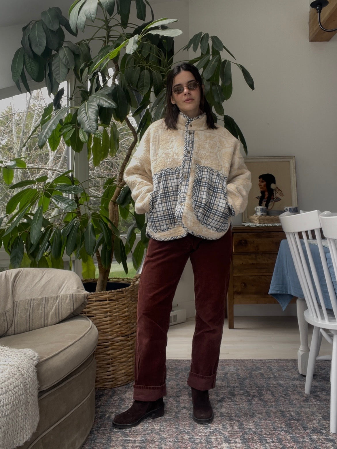 Blanket jacket - Cowboy
