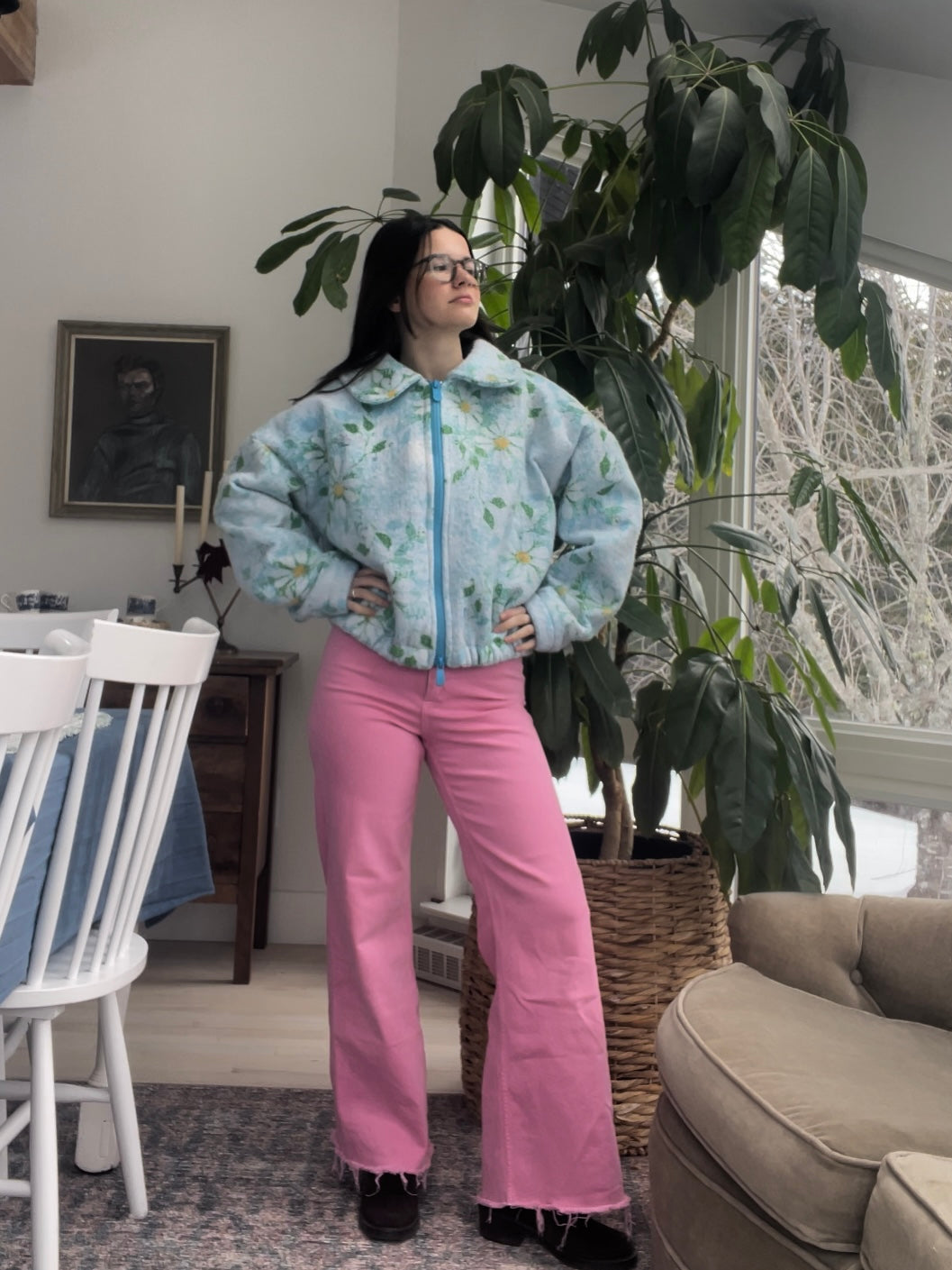 Blanket Jacket - Daisy
