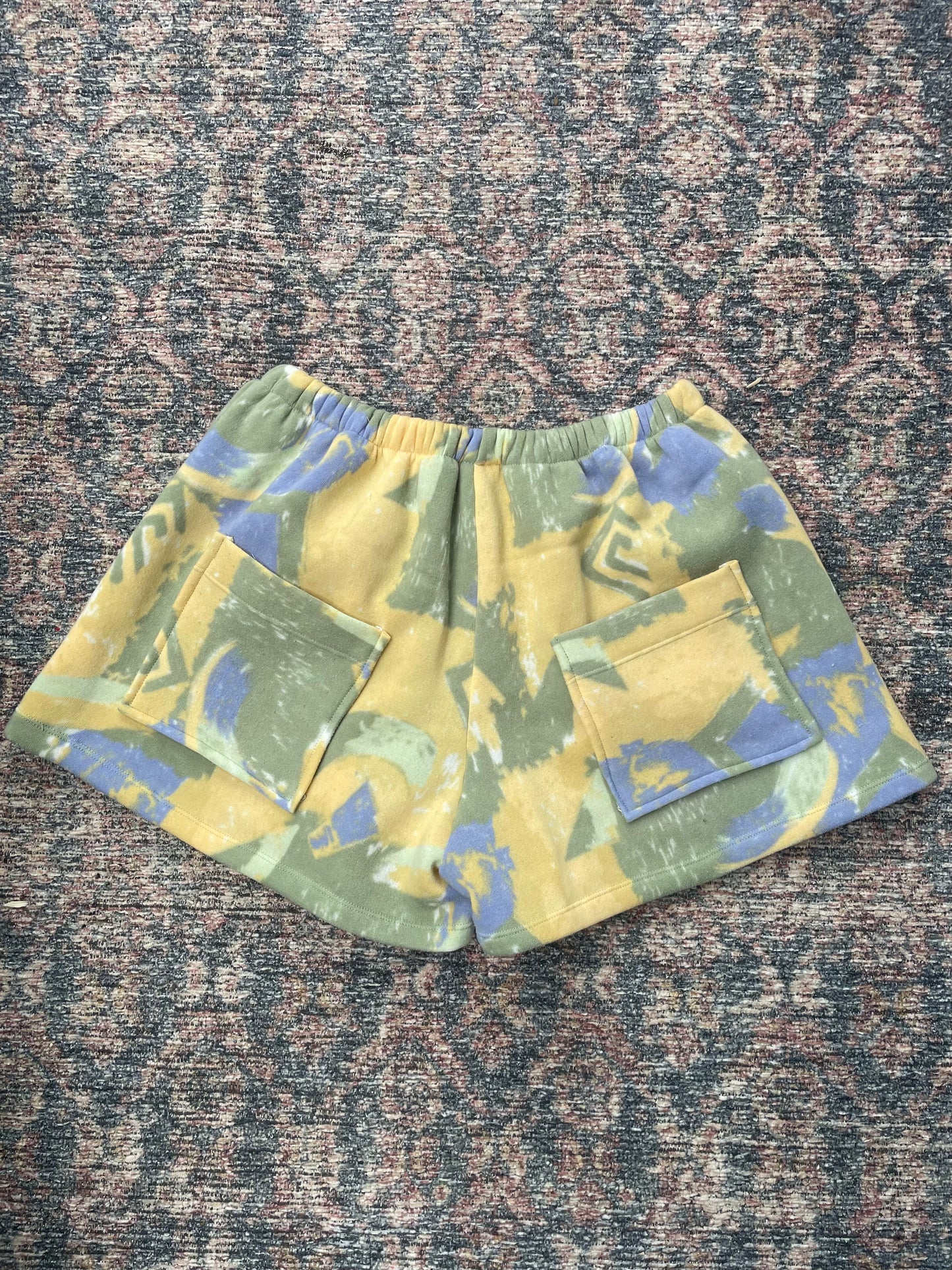 Fleece sweat-shorts