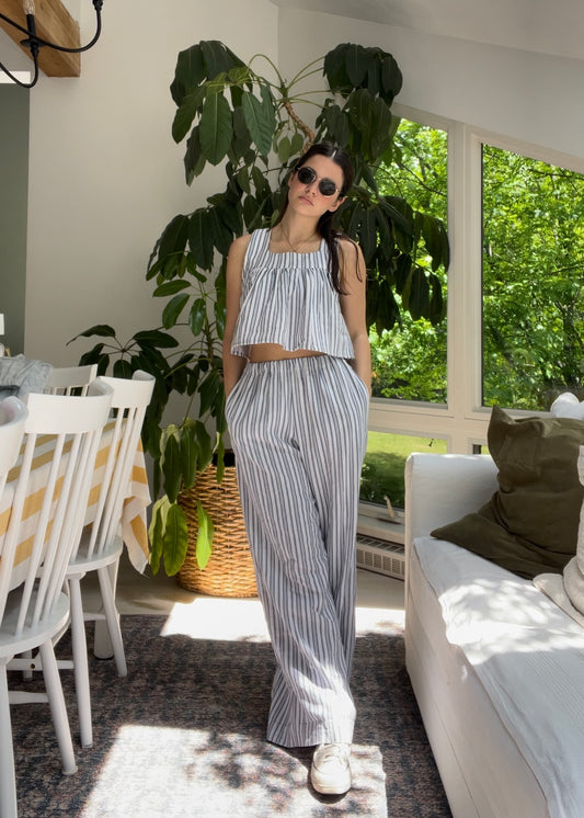 Striped pj set