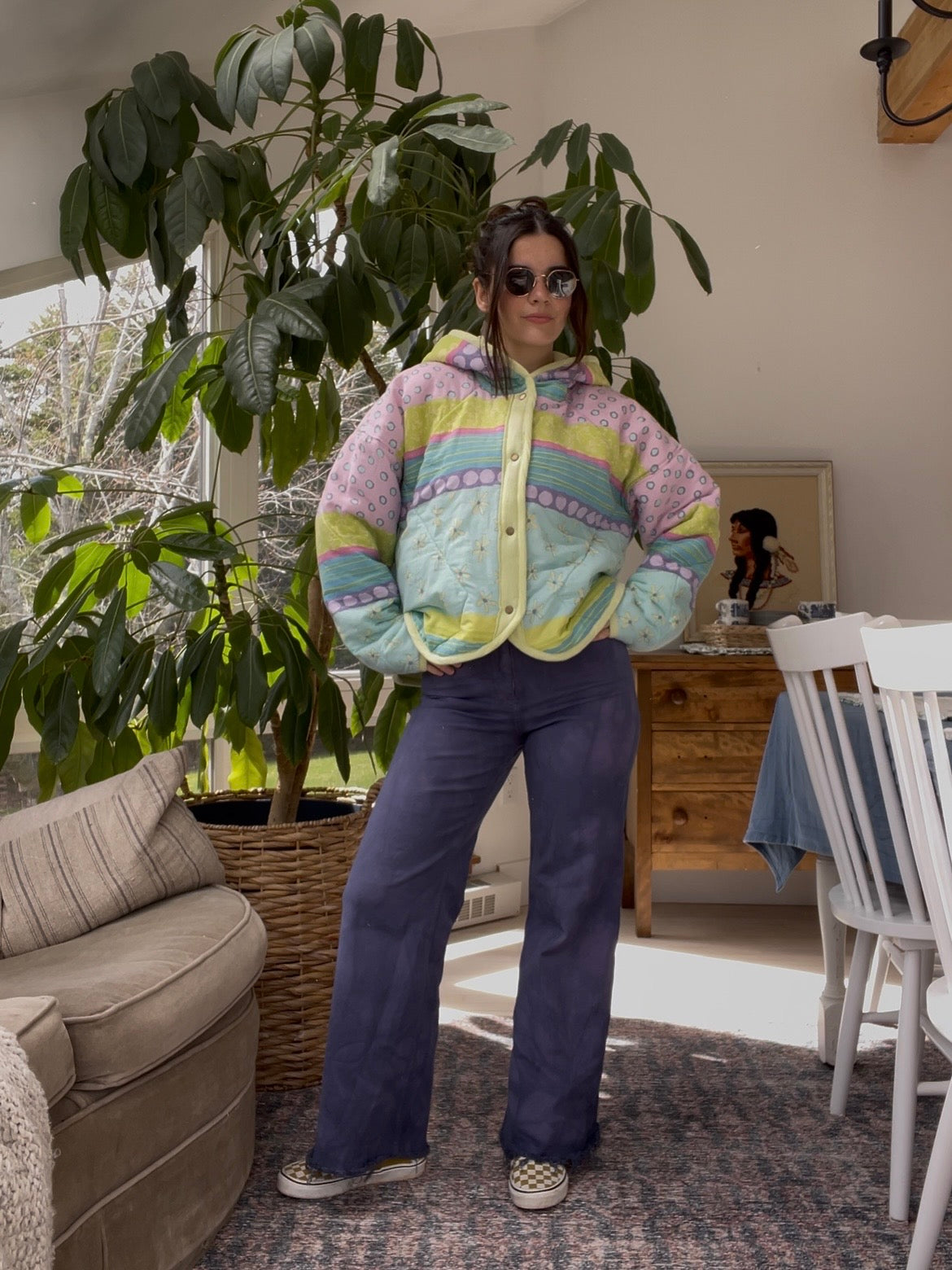 Blanket jacket - Moonmist
