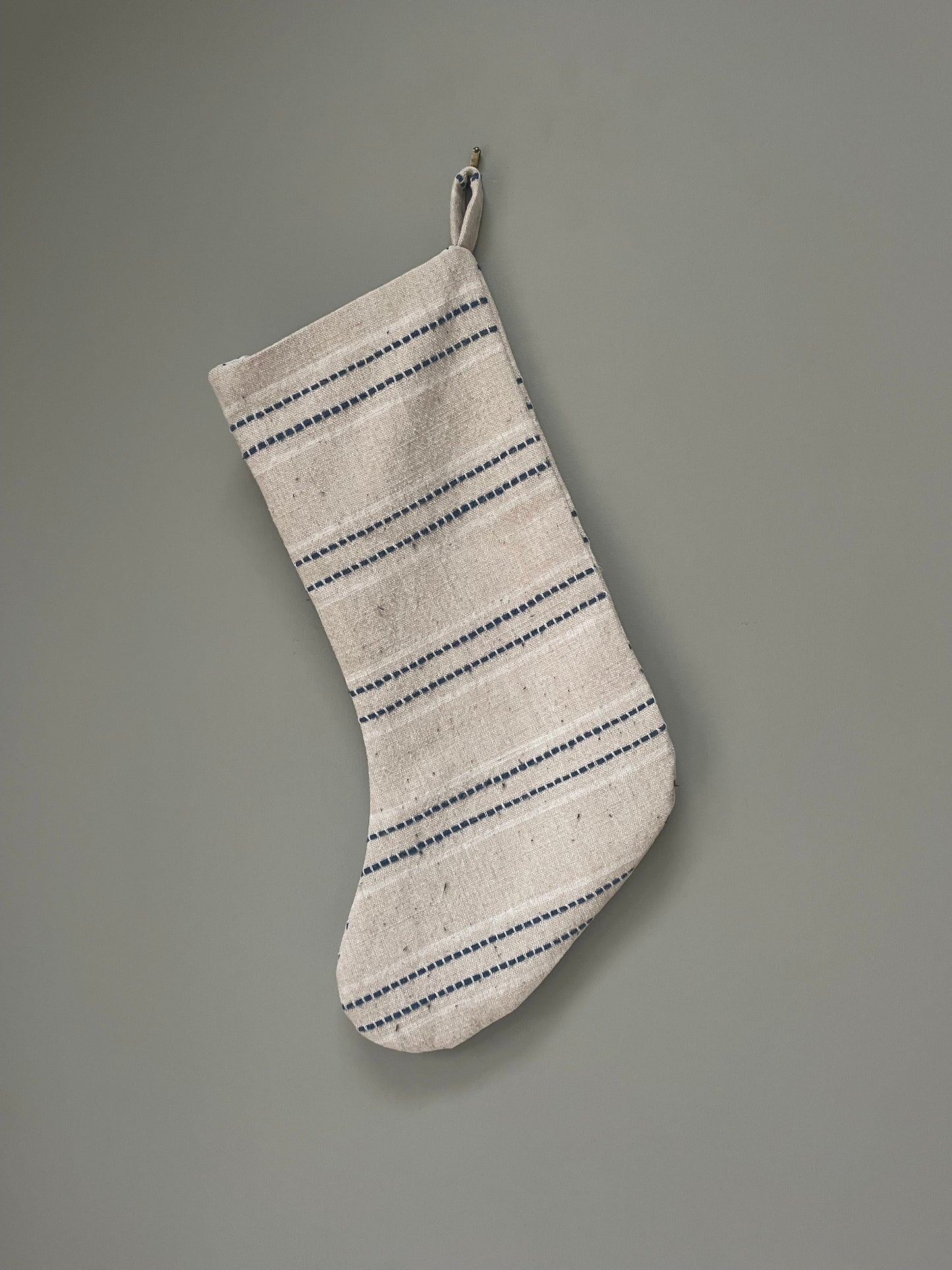 Stocking - Blue stripe