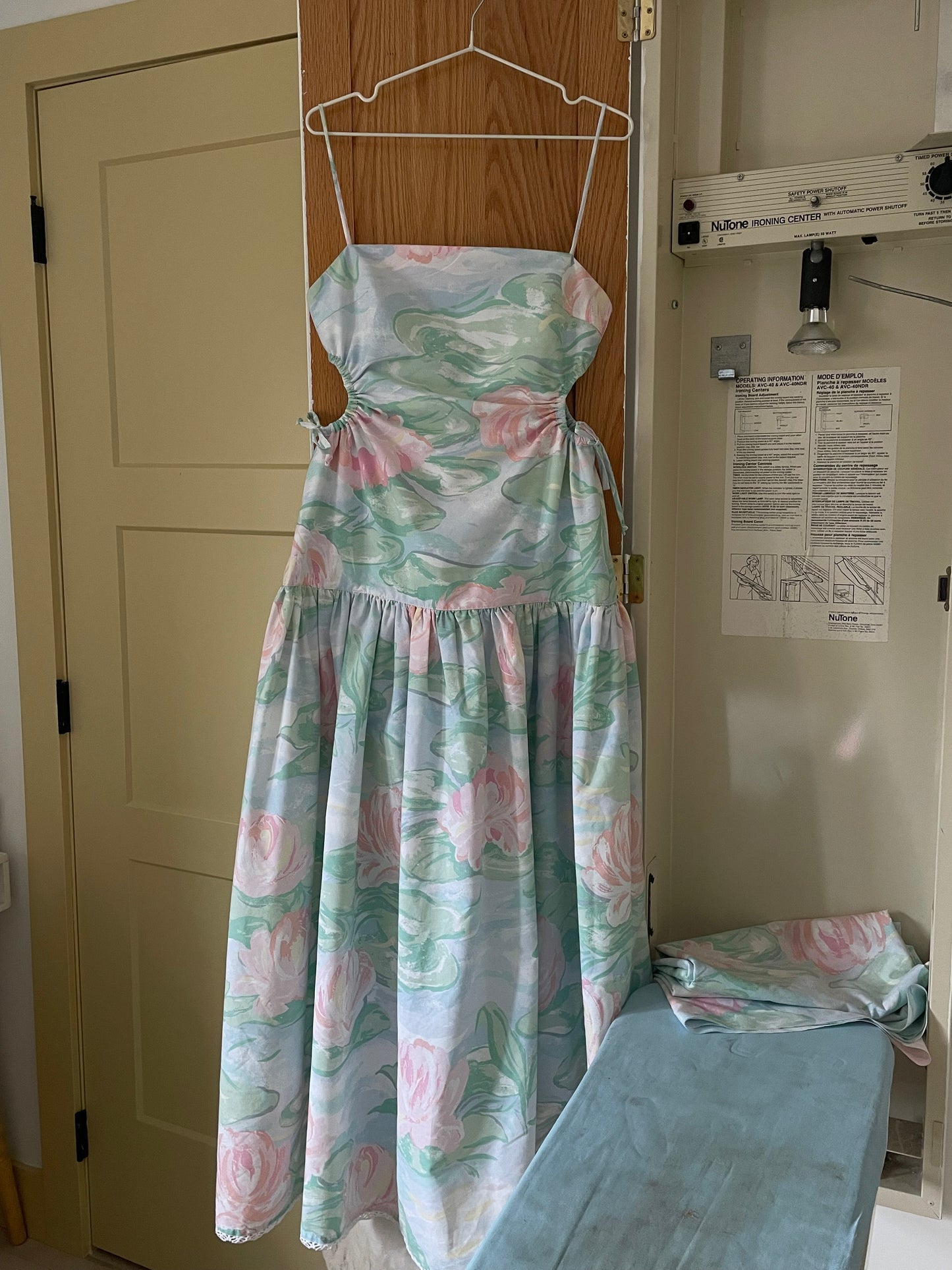Water lily maxi dress