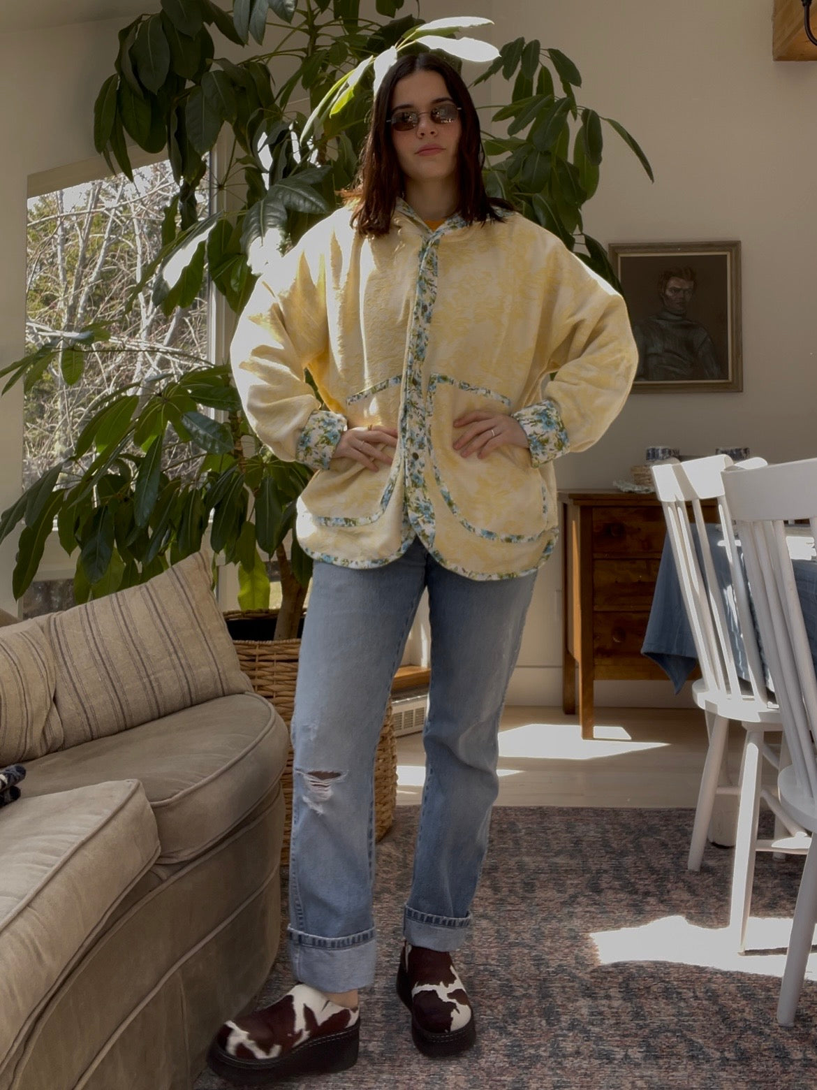 Butter yellow jacket