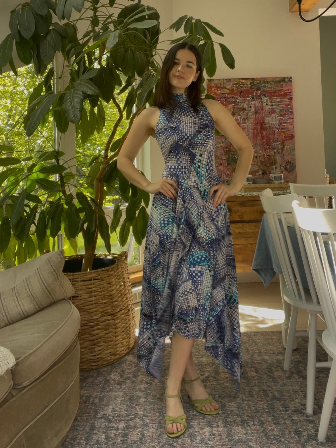 Groovy midi dress