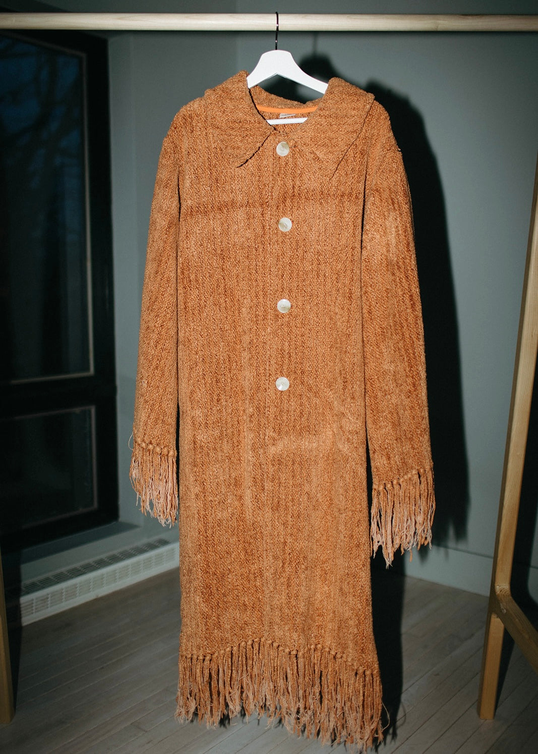 Blanket duster - Rust Chenille