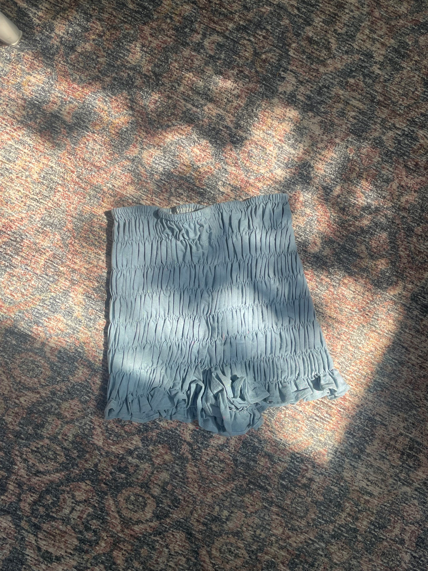 Blue bloomer shorts