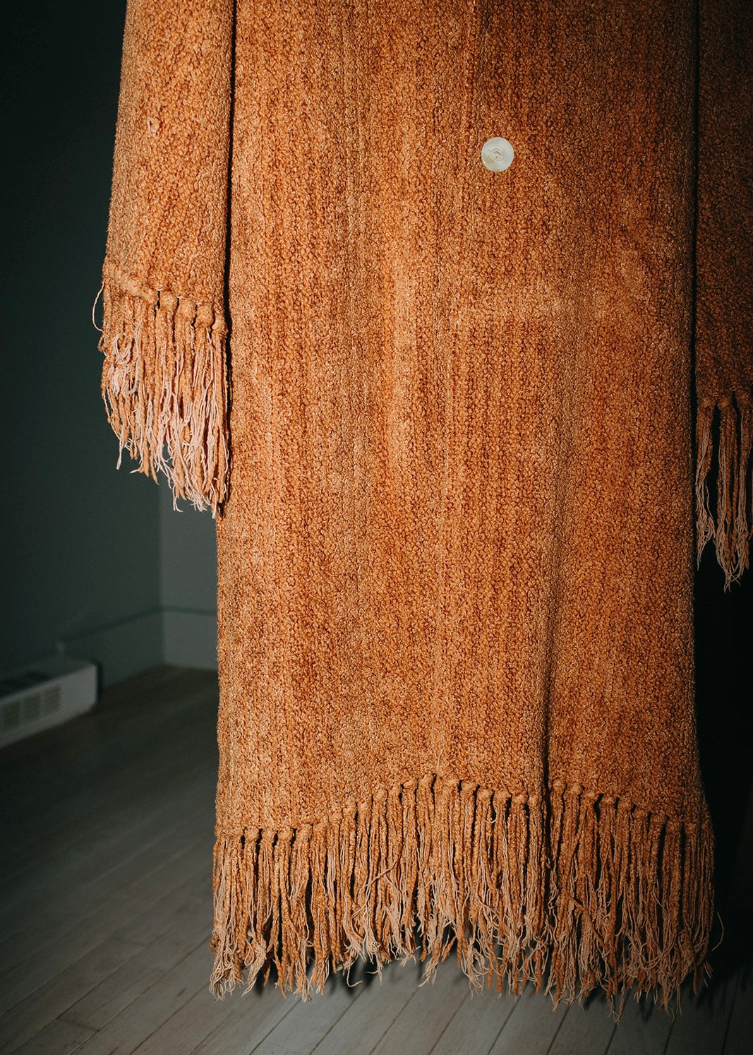 Blanket duster - Rust Chenille