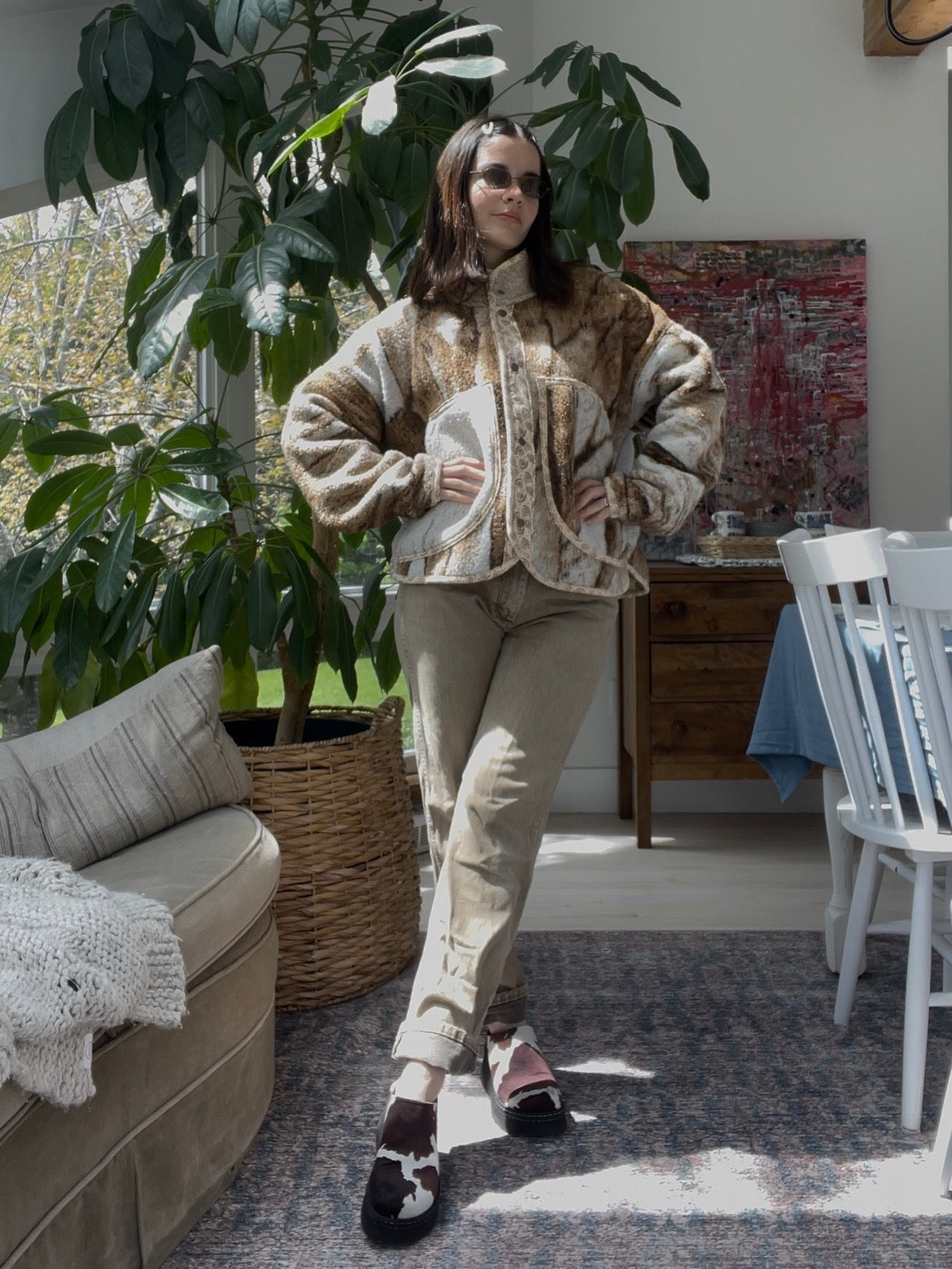 Blanket jacket - Horse girl
