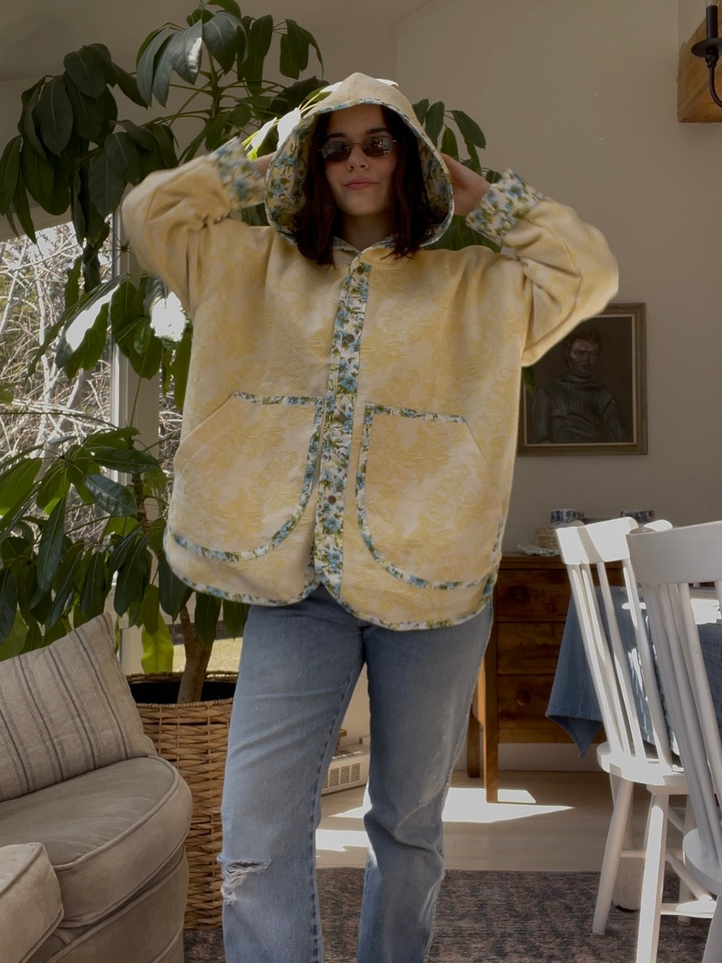 Butter yellow jacket