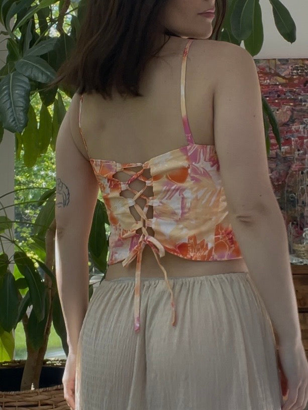 Hibiscus corset