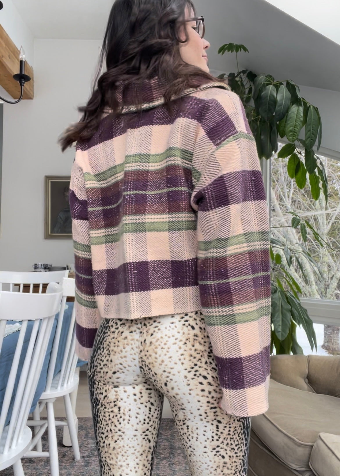 Blanket jacket - Plaid