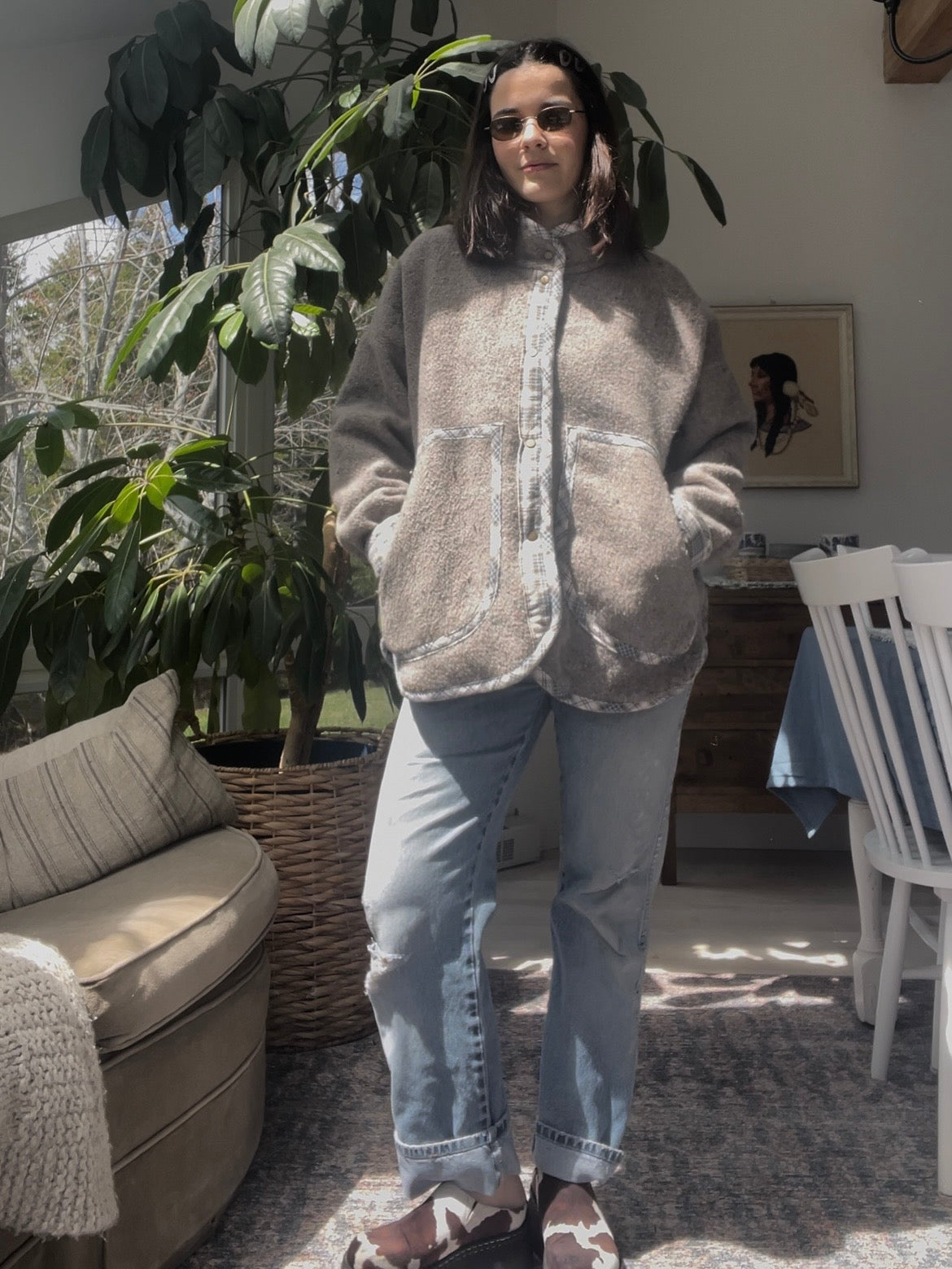 Blanket jacket - Railroad