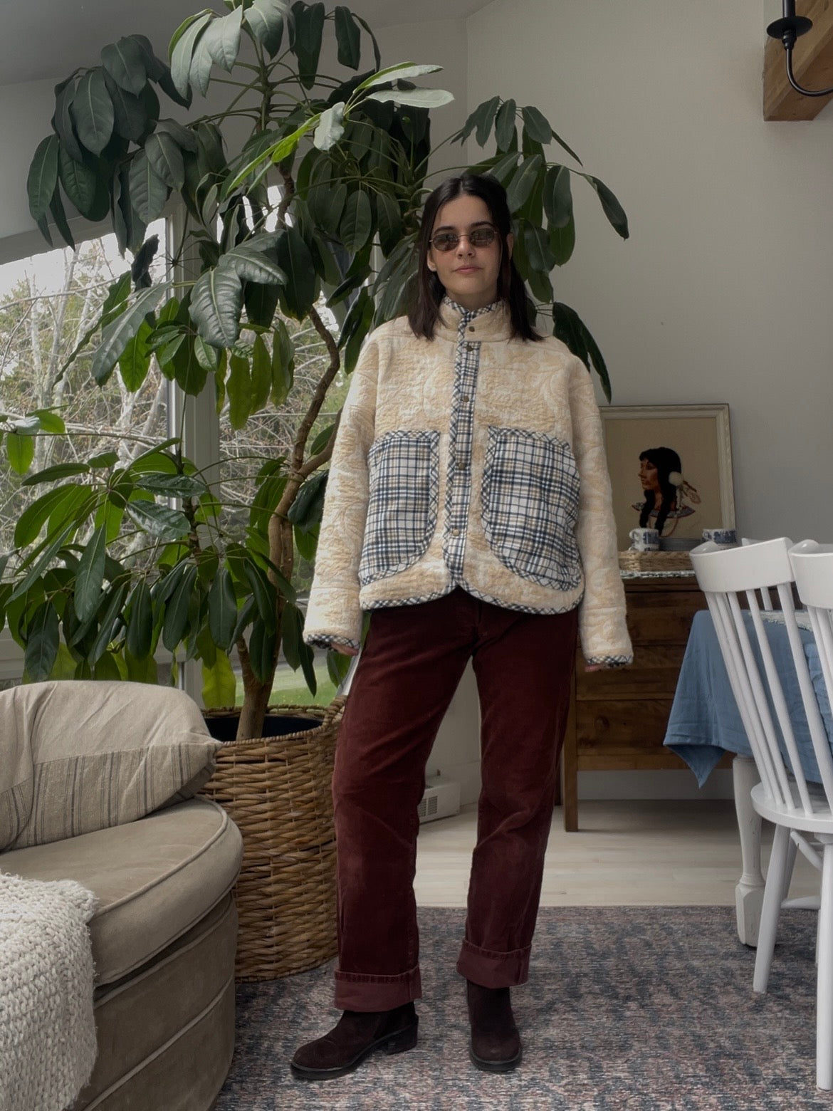 Blanket jacket - Cowboy