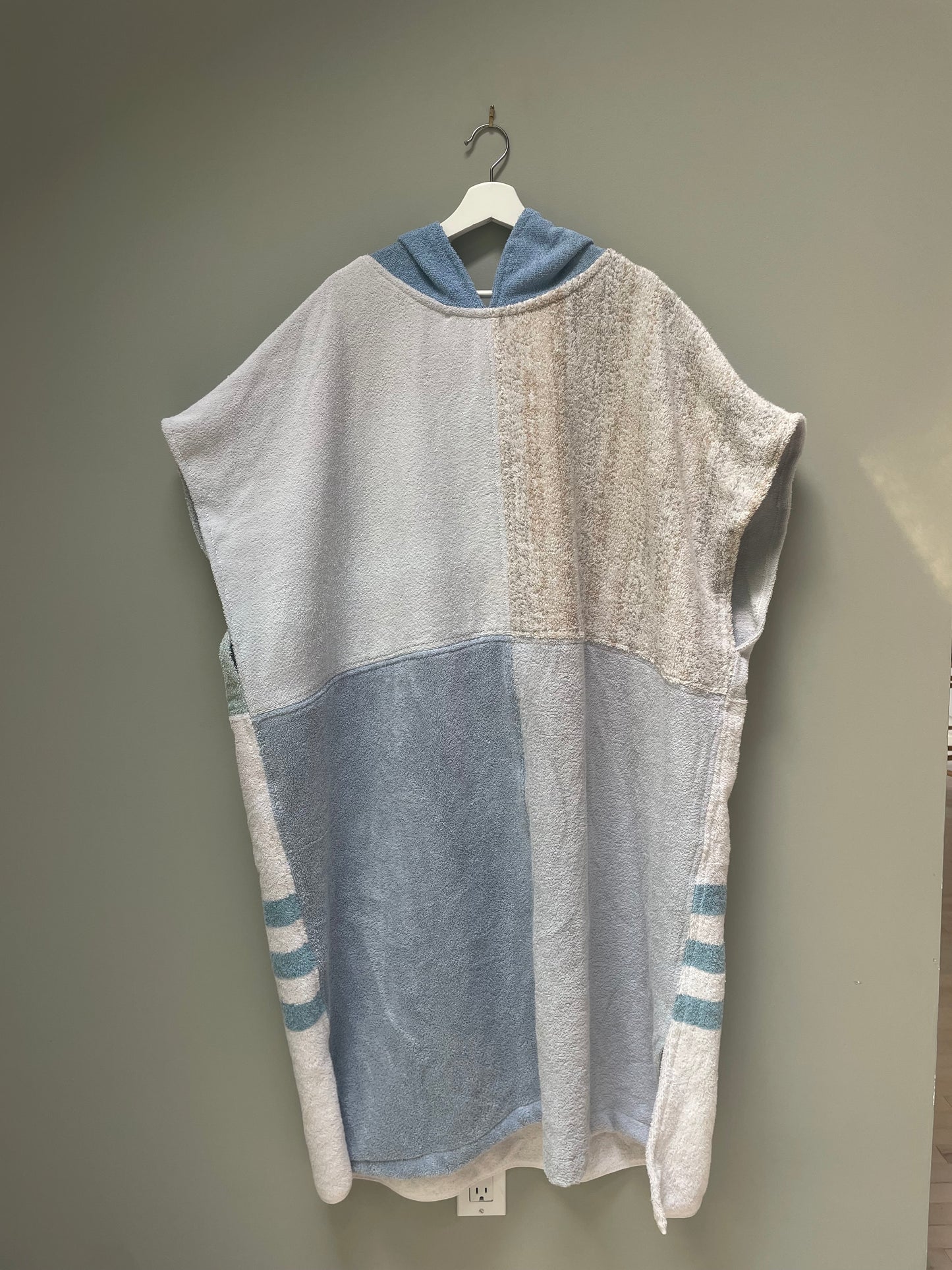 Towel poncho - sailor blue