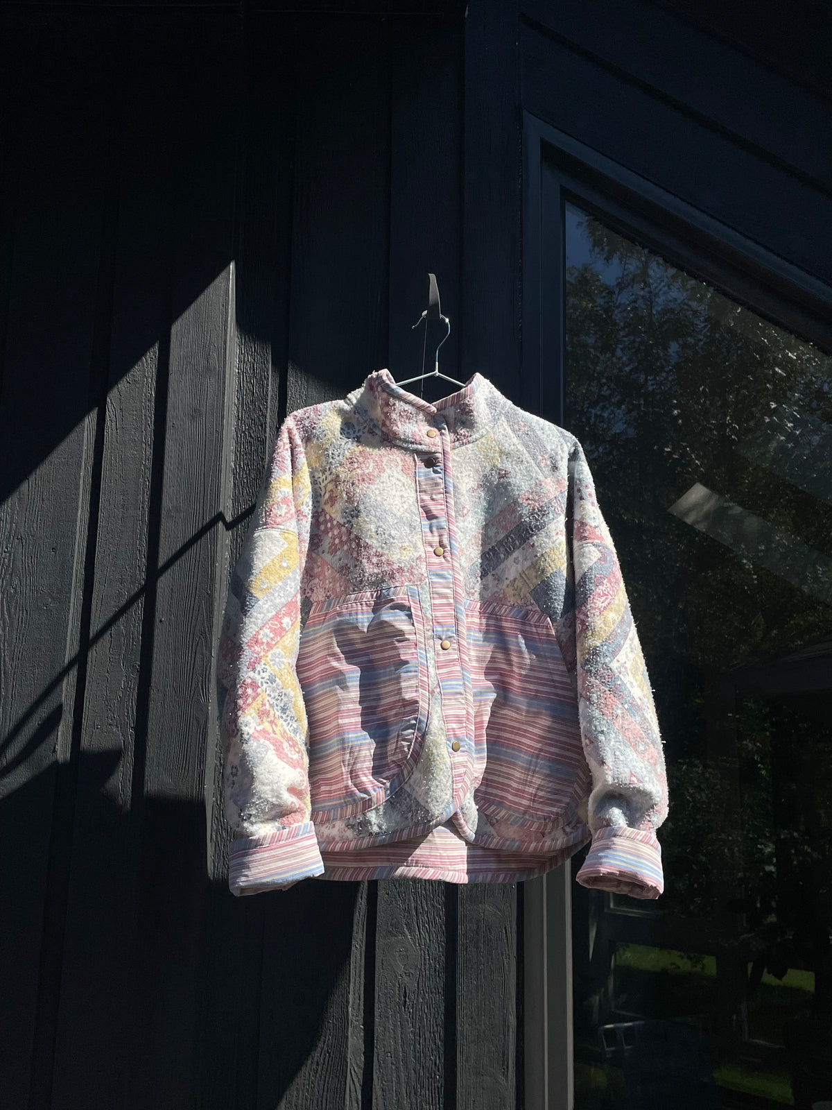 Blanket jacket - Pink lavender