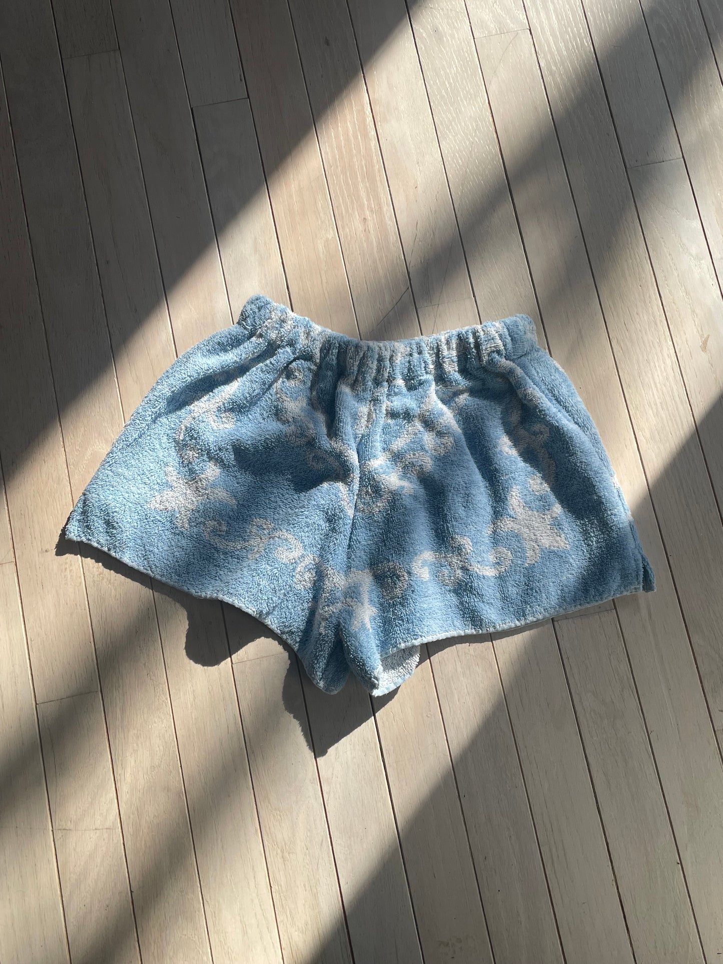 Towel short - Baby blue