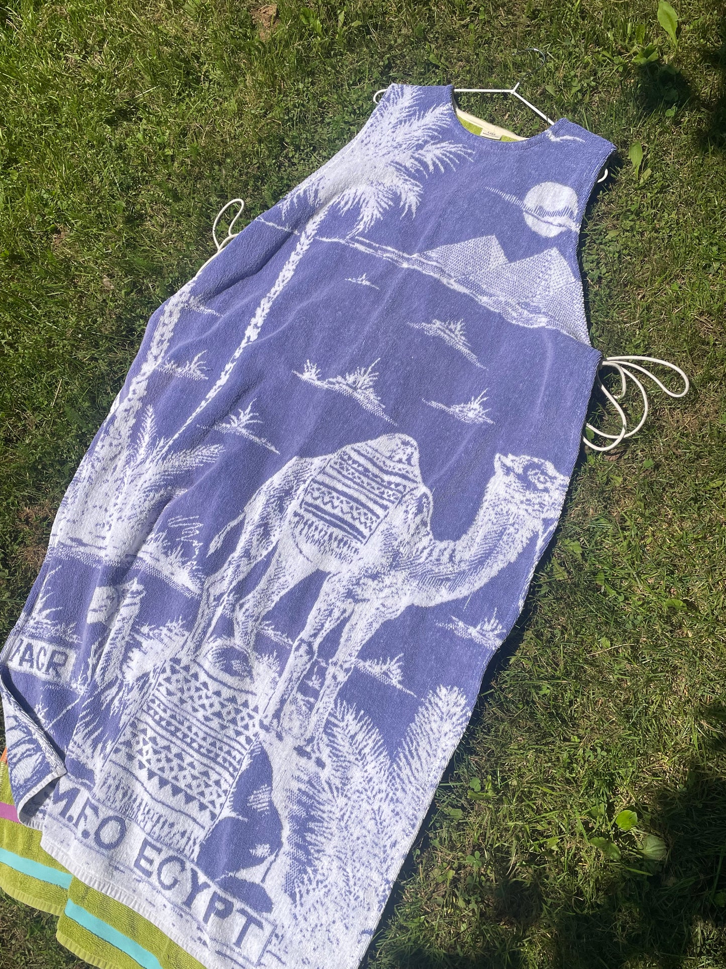 Towel coverup - Camel