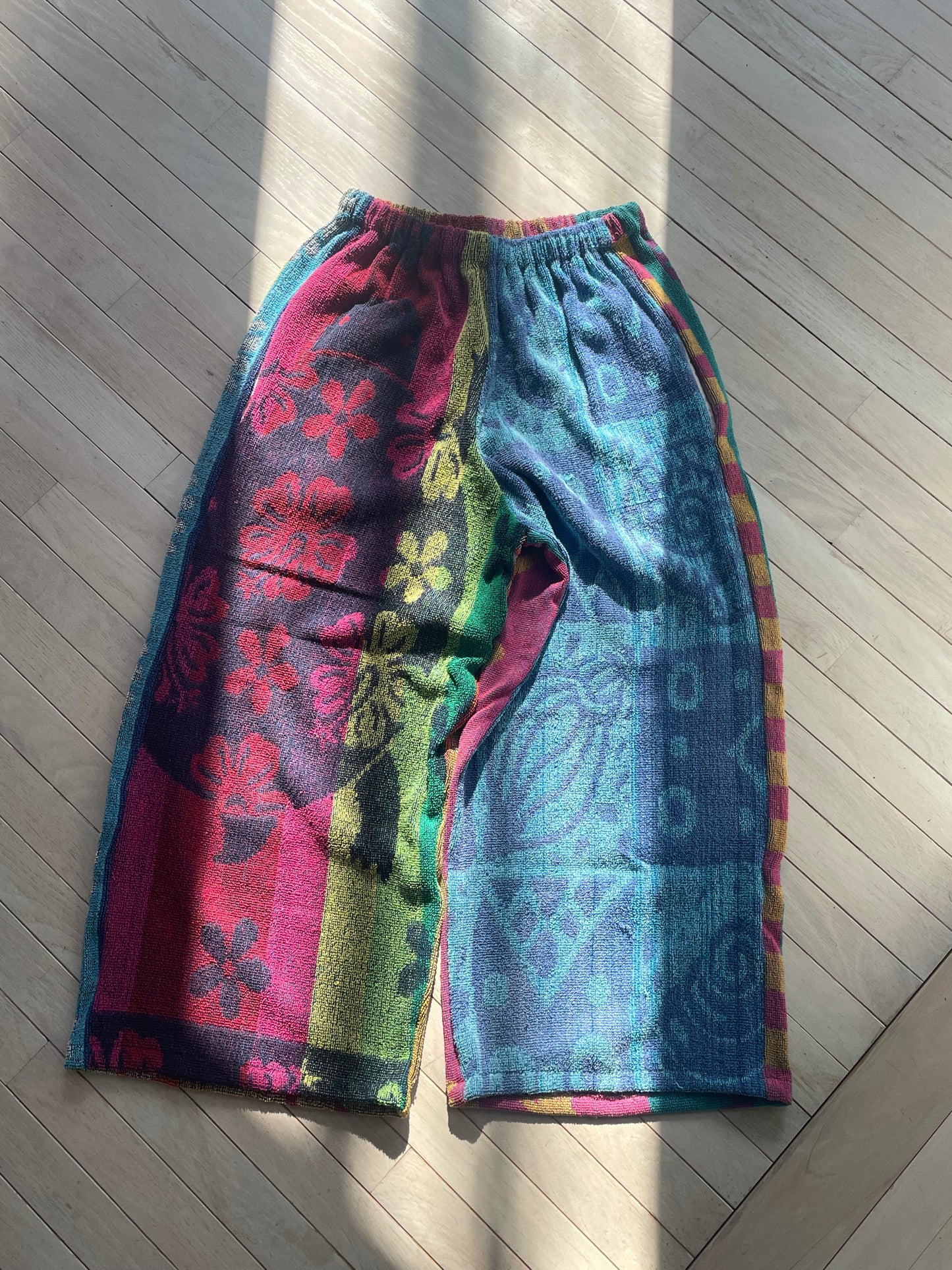 Towel pant - Bird of paradise