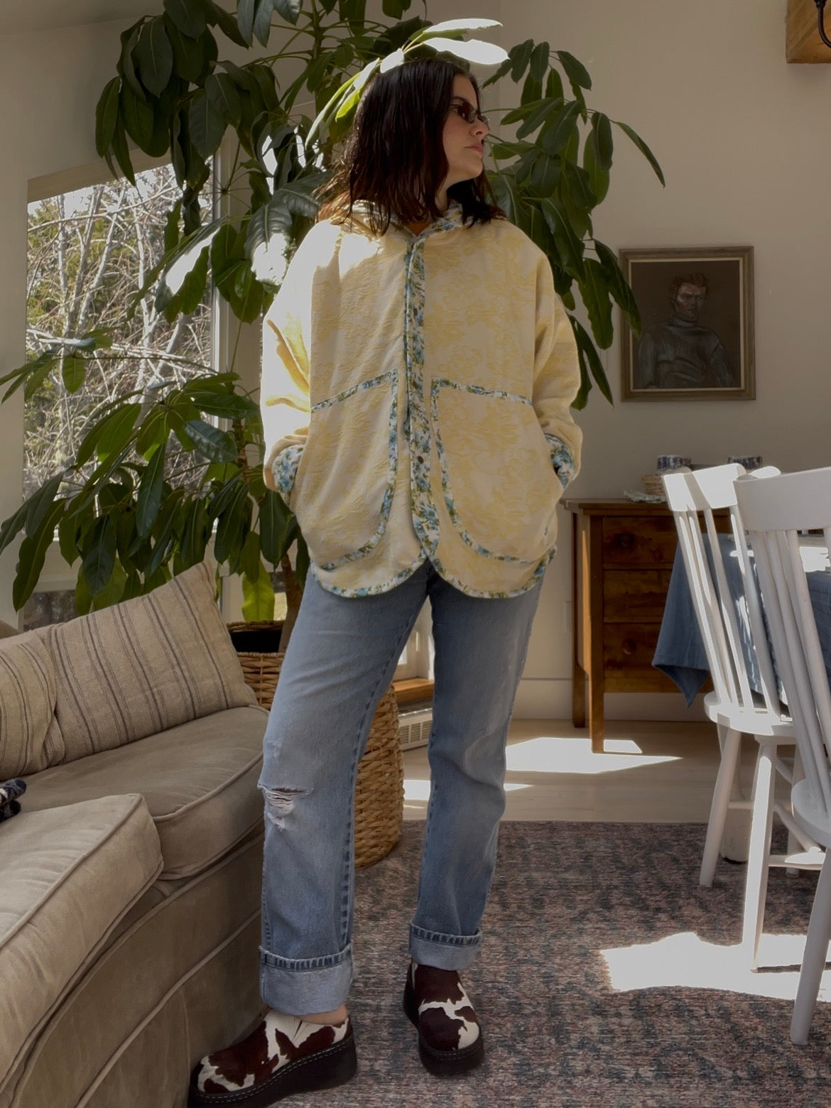 Butter yellow jacket