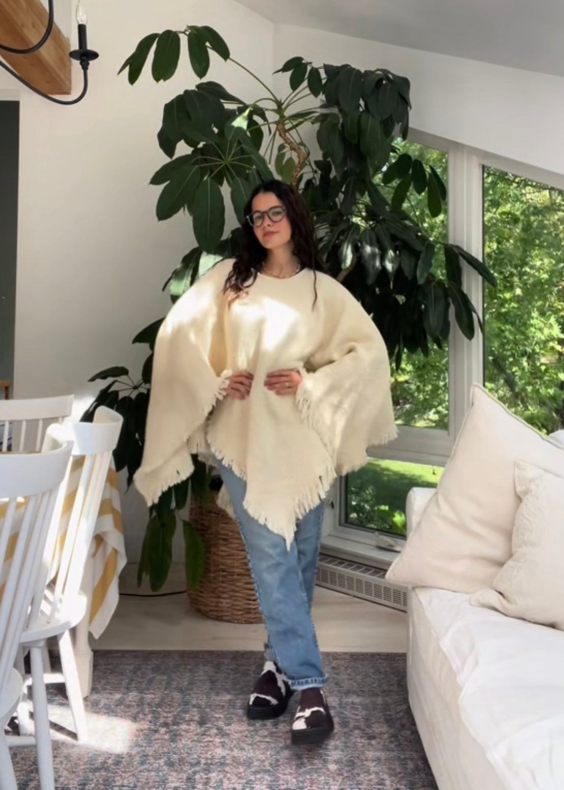 Blanket poncho